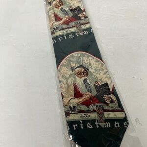Festive Christmas Tie with Santa Design